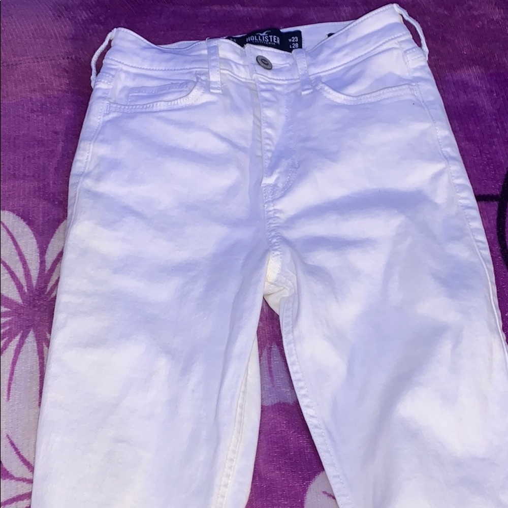 High rise super skinny jeans